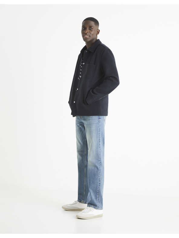 Celio Világoskék férfi egyenes szabású farmernadrág Celio C5