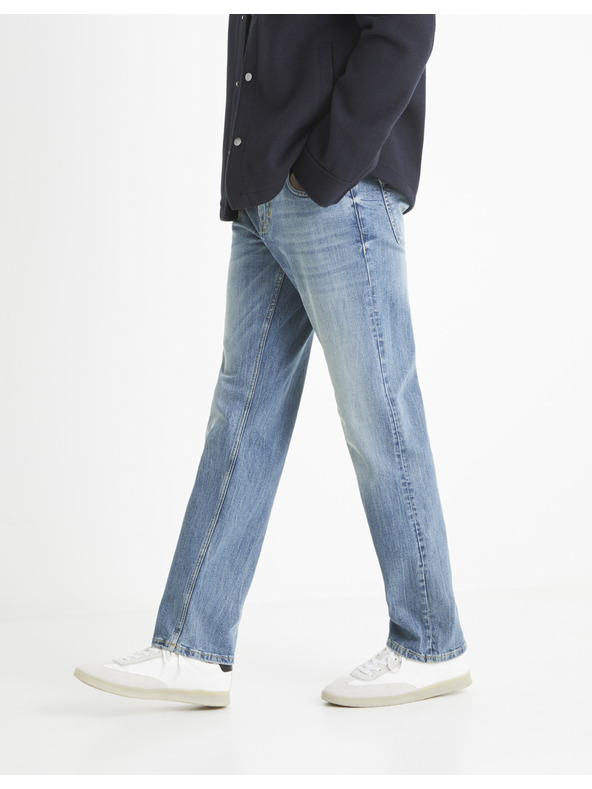 Celio Világoskék férfi egyenes szabású farmernadrág Celio C5