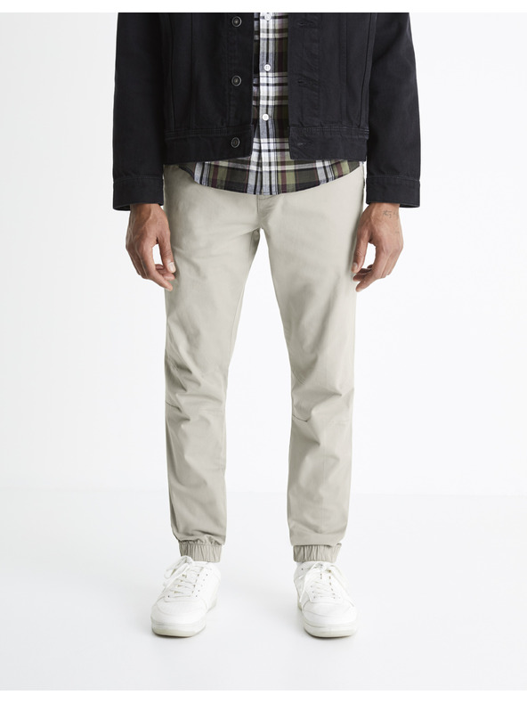 Celio Világosszürke Celio Voyage férfi nadrág