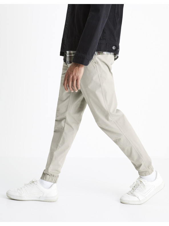 Celio Világosszürke Celio Voyage férfi nadrág