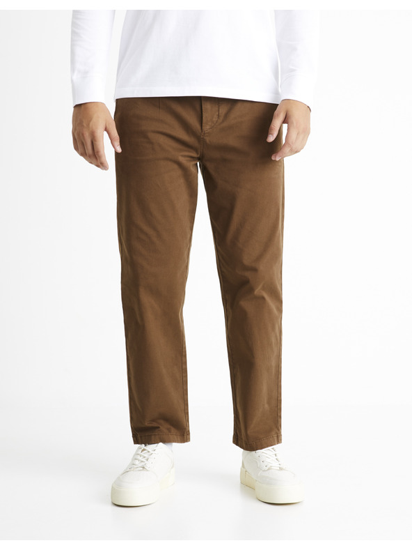 Celio Barna férfi nadrág Celio Cochicrop