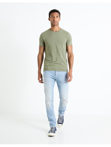 Celio Világoskék férfi slim fit farmer Celio Fostroy