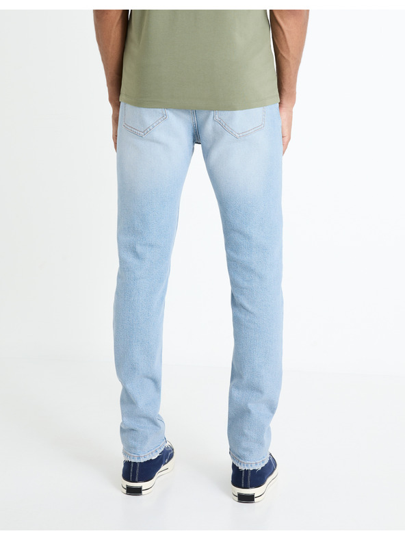 Celio Világoskék férfi slim fit farmer Celio Fostroy