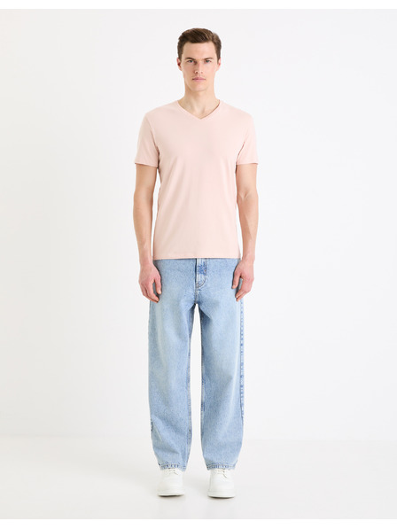 Celio Rózsaszín férfi basic ing Celio Neuniv