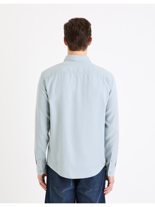 Celio Világoskék férfi póló Celio Gacocel