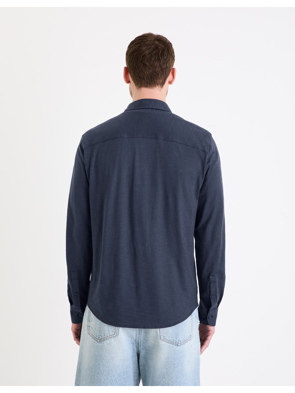 Celio Sötétkék férfi ing Celio Gaselle