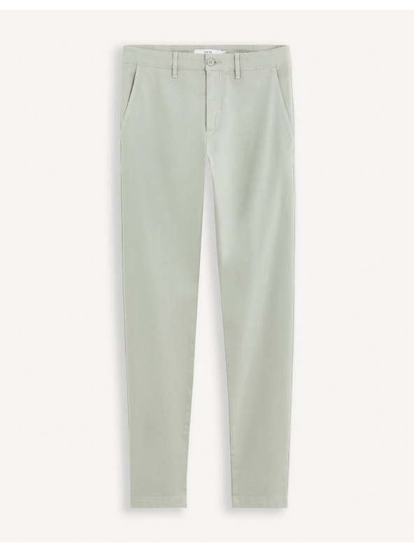 Celio Világosszürke férfi chino nadrág Celio Tocharles