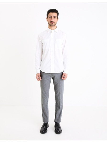 Celio Szürke férfi chino nadrág Celio Gosi