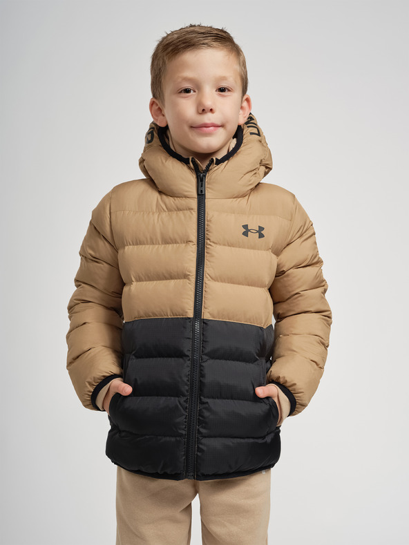 Under Armour Fiú dzseki Under Armour UA PRONTO COLORBLOCK PUFFER JACKET