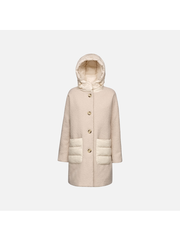 Geox Krém színű női kabát Geox Calithe