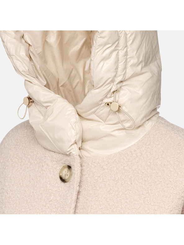 Geox Krém színű női kabát Geox Calithe