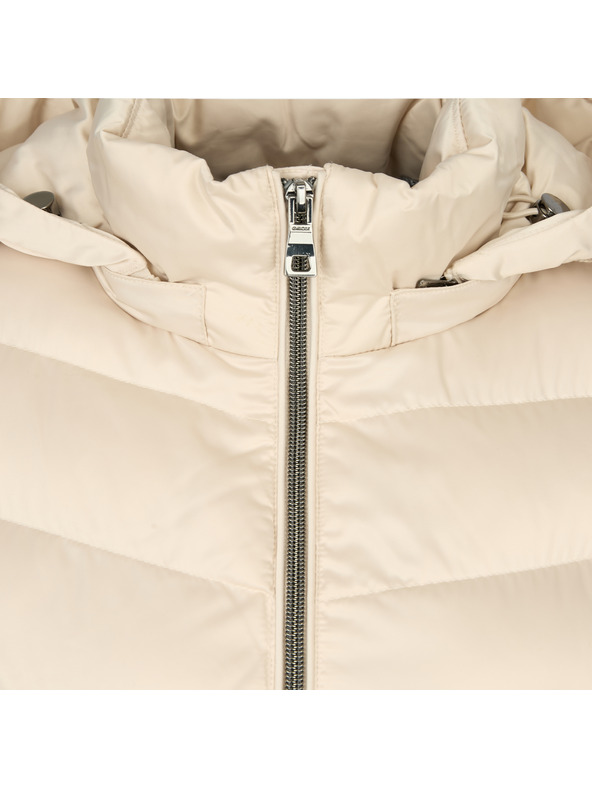 Geox Krém színű női tollkabát Geox Zosma