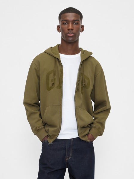 GAP VintageSoft logós pulóver GAP