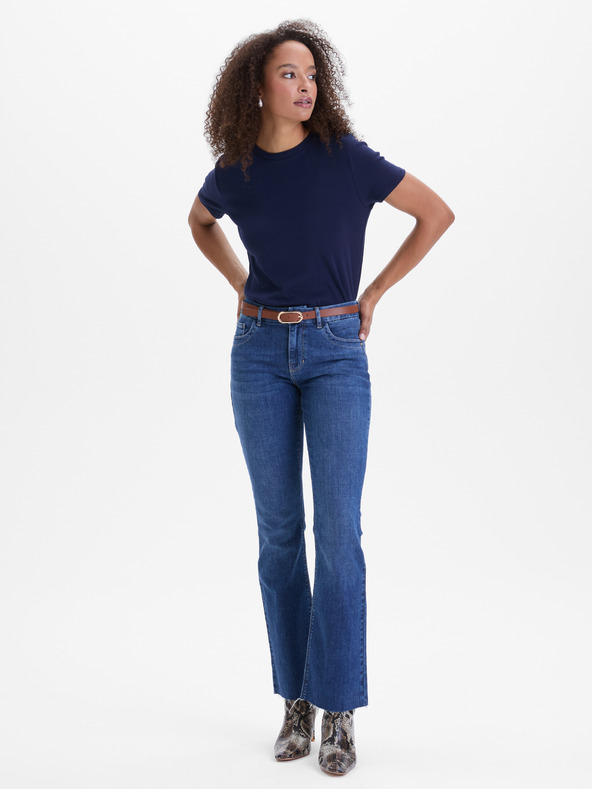 Orsay ORSAY sötétkék női rövid ujjú póló