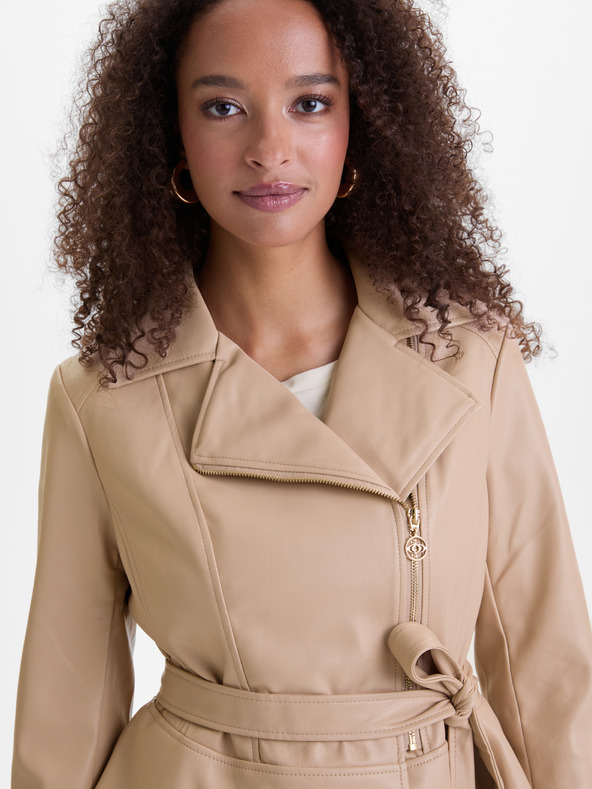 Orsay ORSAY bézs női bőrdzseki