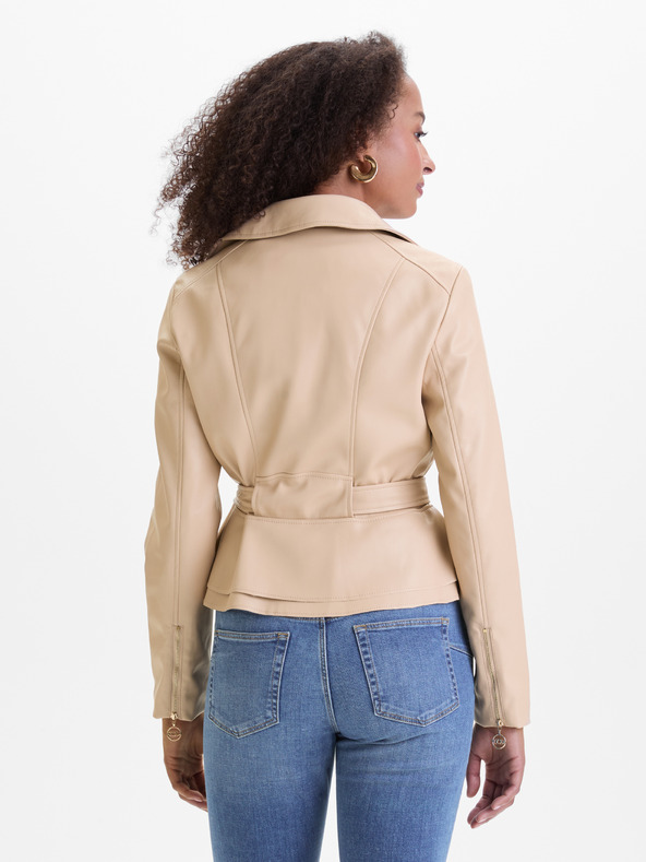 Orsay ORSAY bézs női bőrdzseki