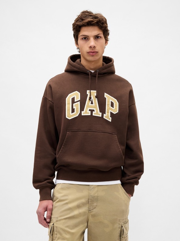 GAP Oversize pulóver Extra Heavyweight logóval Unisex GAP