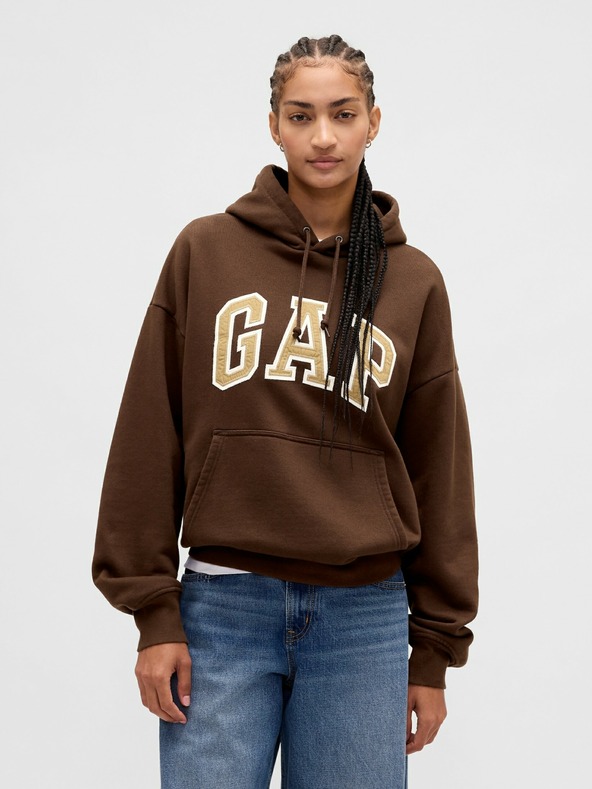 GAP Oversize pulóver Extra Heavyweight logóval Unisex GAP