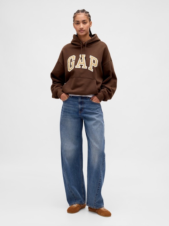 GAP Oversize pulóver Extra Heavyweight logóval Unisex GAP