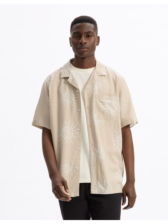 Celio Lasuny rövid ujjú ing