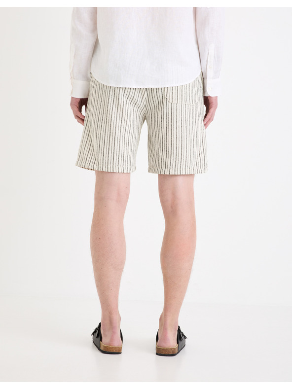 Celio Gostripebm vászon rövidnadrág