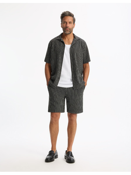 Celio Gostripebm vászon rövidnadrág