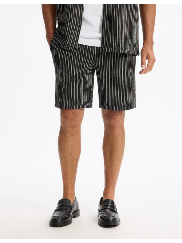 Celio Gostripebm vászon rövidnadrág