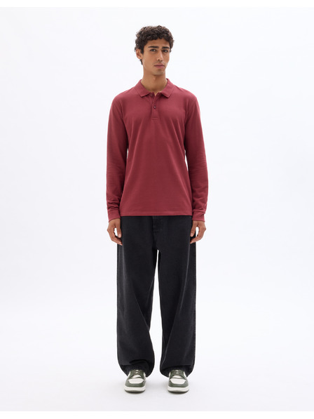 Celio Meoneml hosszú ujjú polo póló