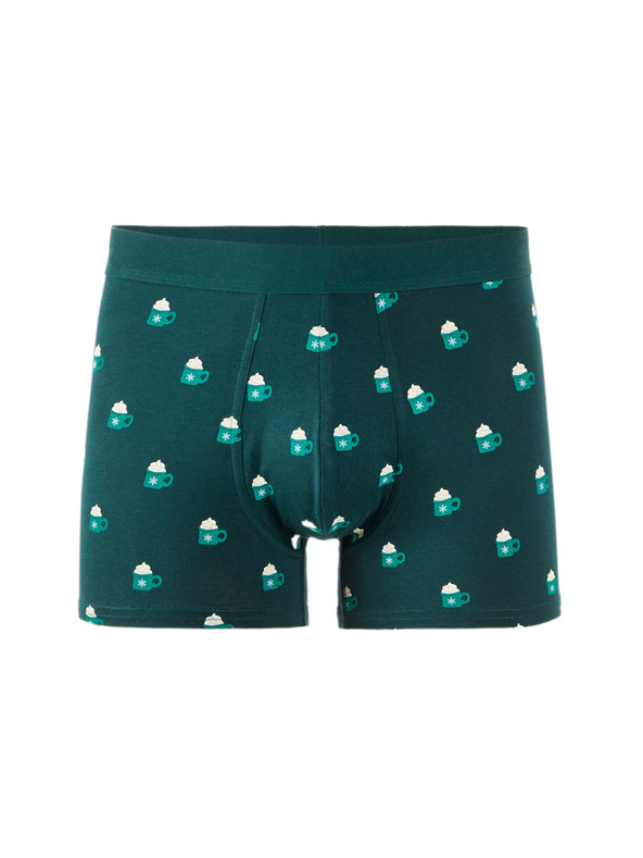 Celio Karácsonyi ajándékcsomag boxer alsónadrág Forró csoki