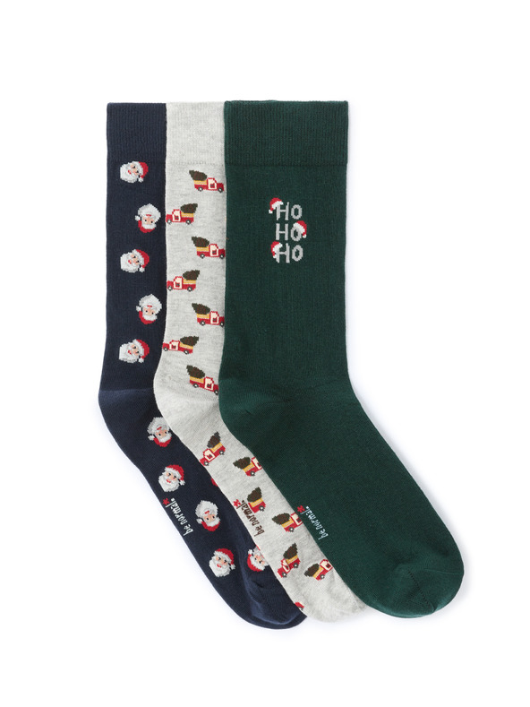 Celio Karácsonyi ajándékcsomag zokni Télapó