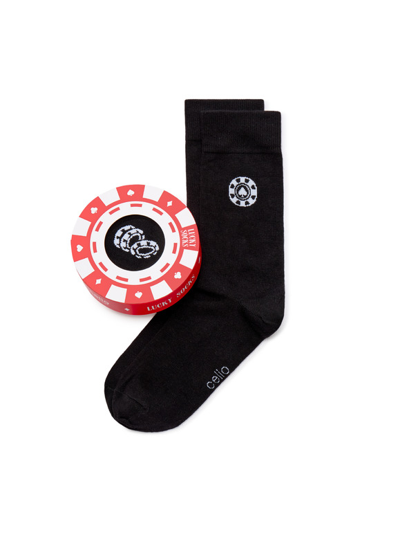 Celio Karácsonyi ajándékcsomag zokni Zsetonok