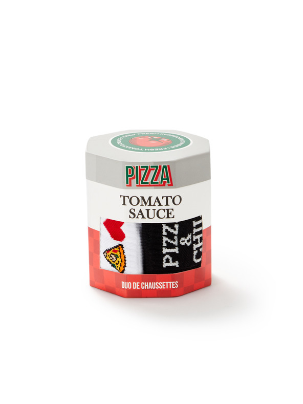 Celio Karácsonyi ajándékcsomag zokni Pizza