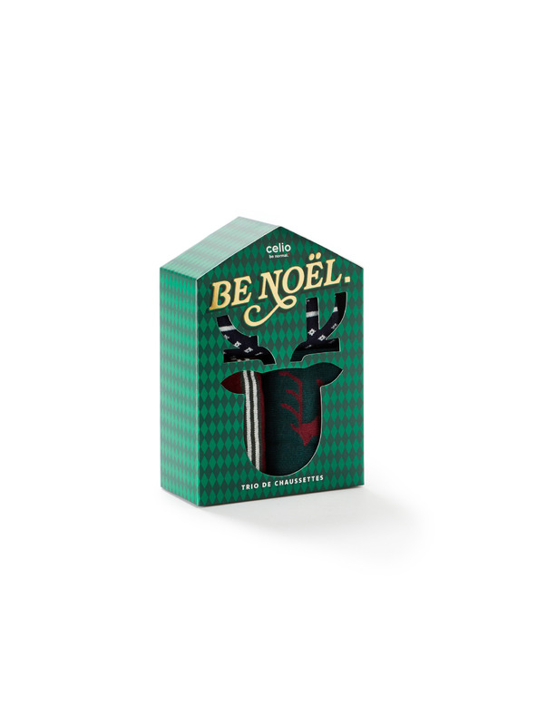 Celio Karácsonyi ajándékcsomag zokni Karácsony