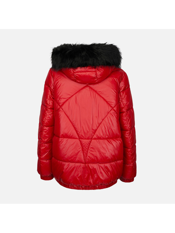 Geox Piros női tollkabát Geox Backsie