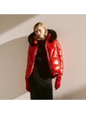 Geox Piros női tollkabát Geox Backsie