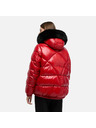 Geox Piros női tollkabát Geox Backsie