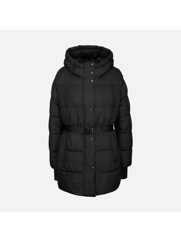Geox Fekete női tollkabát Geox Spherica