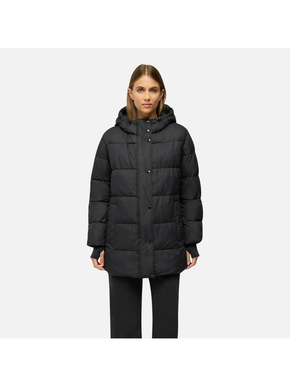 Geox Fekete női tollkabát Geox Spherica