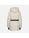 Geox Krémszínű női tollkabát Geox Spherica