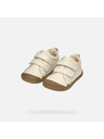 Geox Fehér lány barefoot cipő első lépésekhez Geox Steppieup Girl