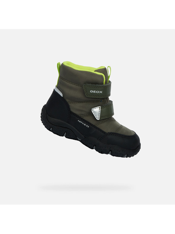 Geox Khaki fiú cipő első lépésekhez Geox Baltic Boy B ABX