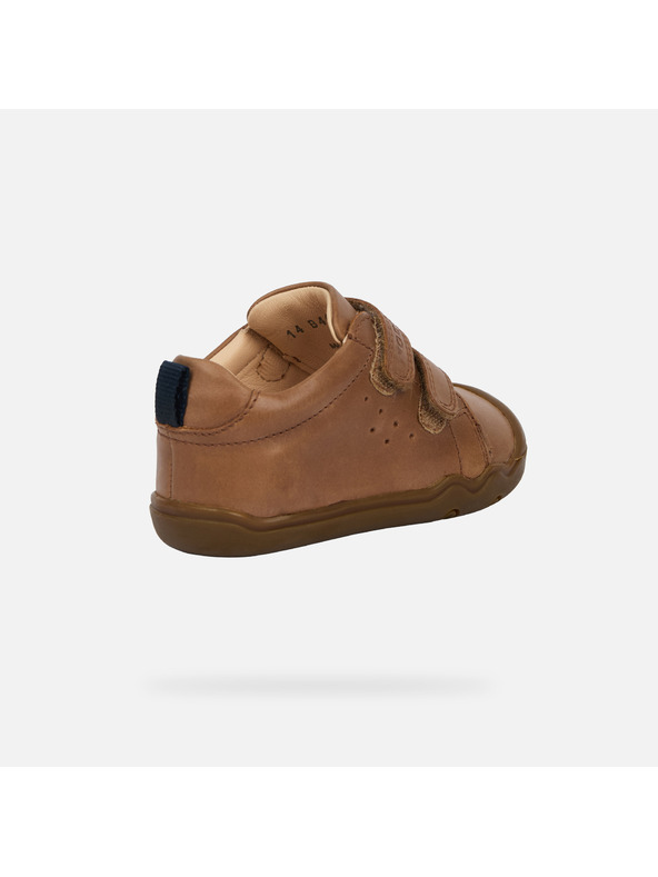 Geox Barna fiú barefoot cipő első lépésekhez Geox Steppieup Boy