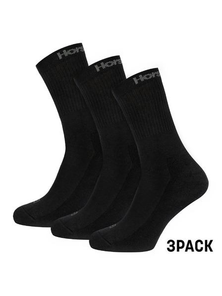 Horsefeathers 3PACK zokni Horsefeathers Fekete