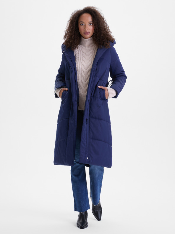 Orsay ORSAY Sötétkék női steppelt kabát