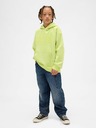 GAP Gyerek pulóver logóval és fleece béléssel GAP