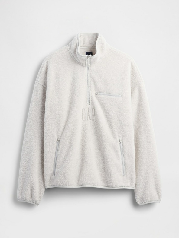 GAP Oversize sherpa pulóver Arctic Fleece GAP