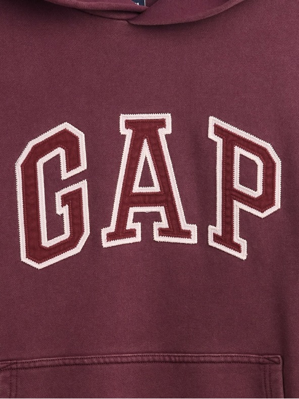 GAP Oversize kapucnis pulóver Logo Heavyweight unisex GAP