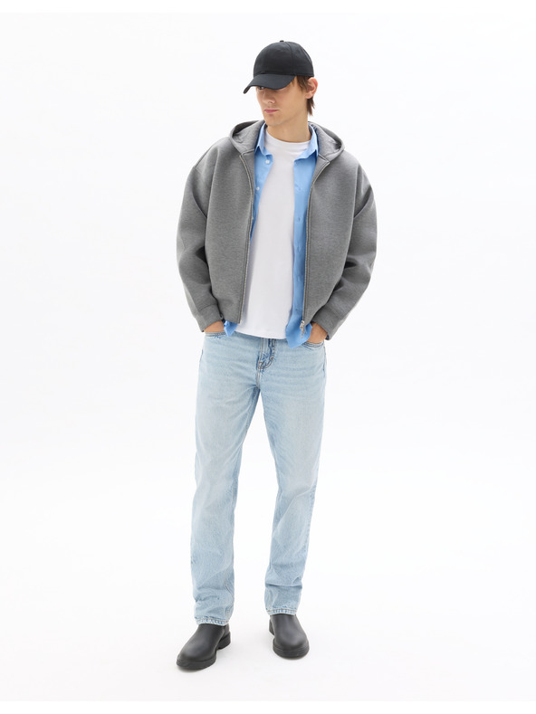 Celio Necroped oversize pulóver