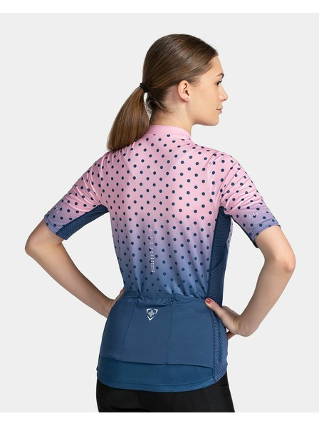Kilpi Kék és rózsaszín női sportpóló cipzárral Kilpi RITAEL