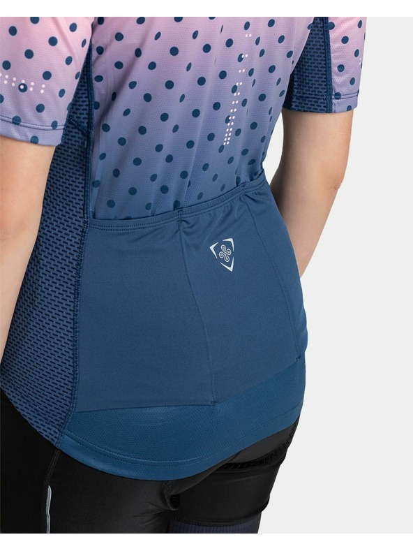 Kilpi Kék és rózsaszín női sportpóló cipzárral Kilpi RITAEL